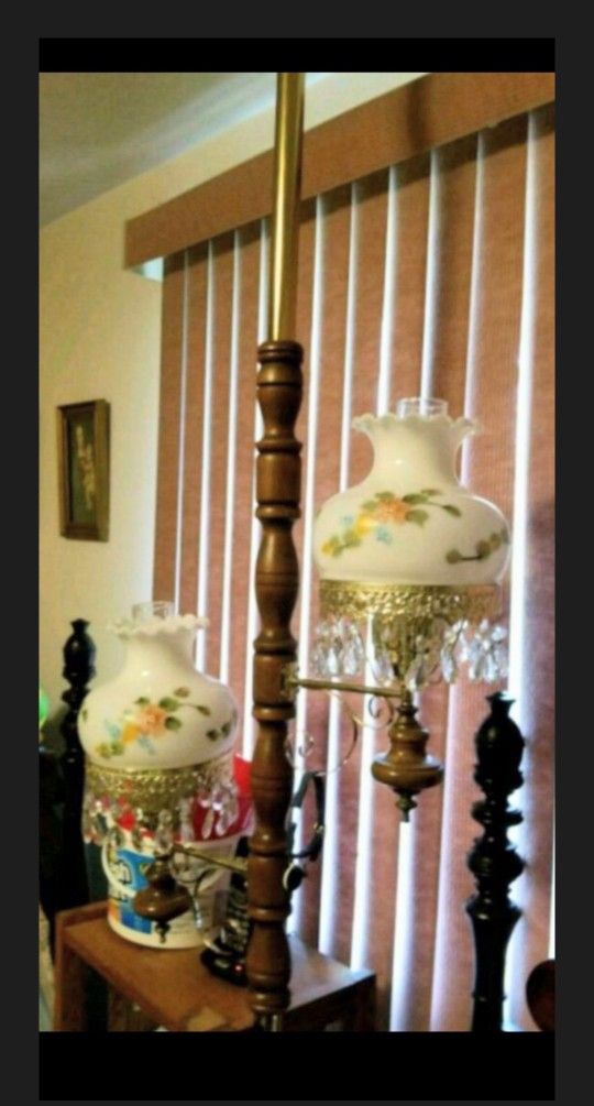 Vintage Tension Pole Lamp