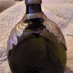 Danish Silversmith Pewter on Collectable Denmark Bottle 