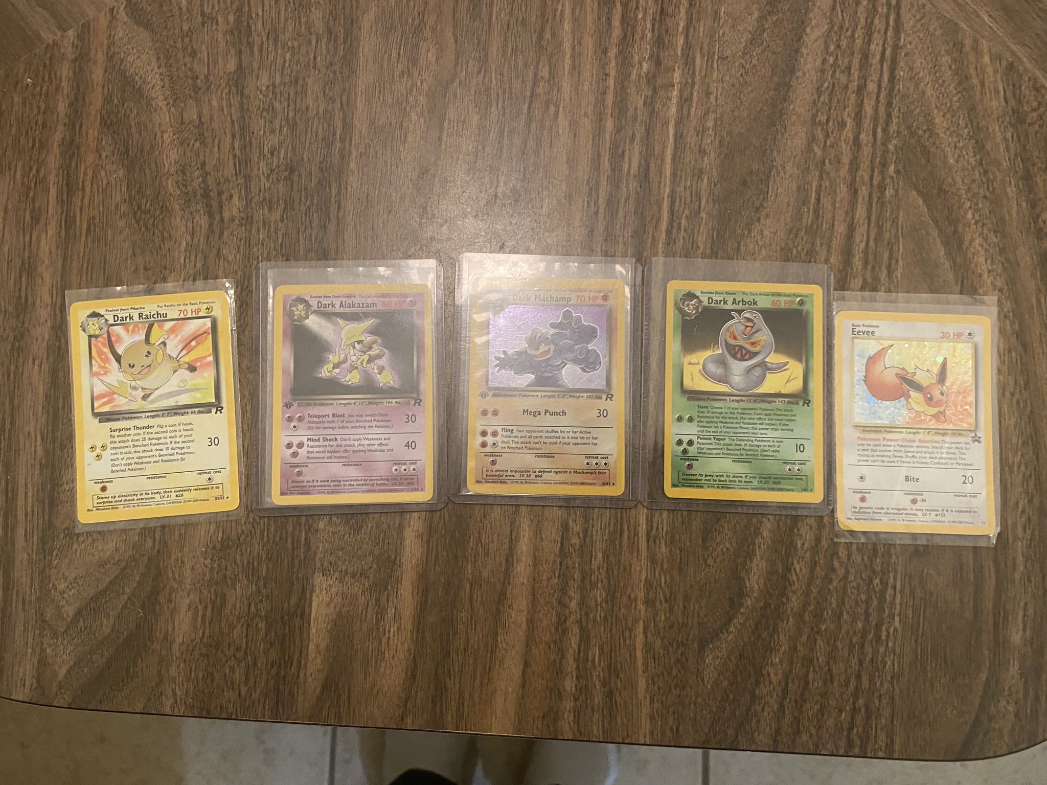 Pokémon Card Lot. Team Rocket 1st Editions, Pocket Monsters, Dark Holos And Many Many More 