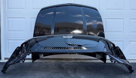 BLACK CADILLAC VISTIQ 2026 FRONT BUMPER