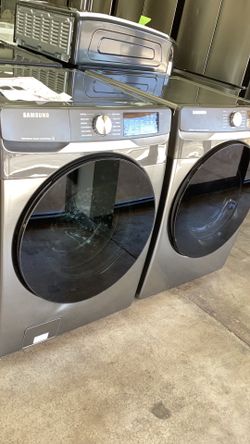 Front load washer and electric dryer set
