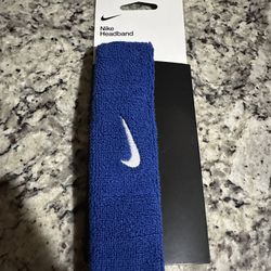 Nike Blue Headband (Brand New)