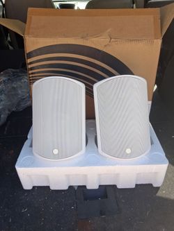 Episode ES-500-AW-8-WHT outdoor on-wall speakers -