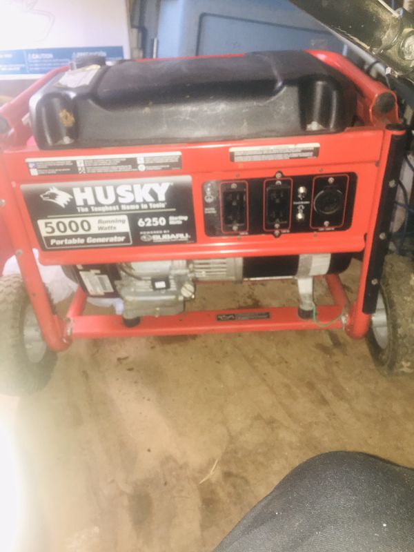 Husky Generator 5,000 watt Subaru engine for Sale in Newington, CT