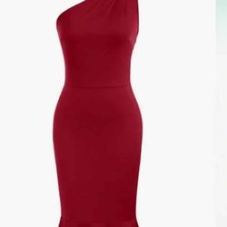 New one shoulder dress