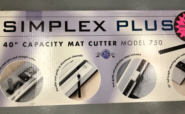 Logan Simplex Plus Model 750 Mat Cutter For Sale In Gig Harbor Wa