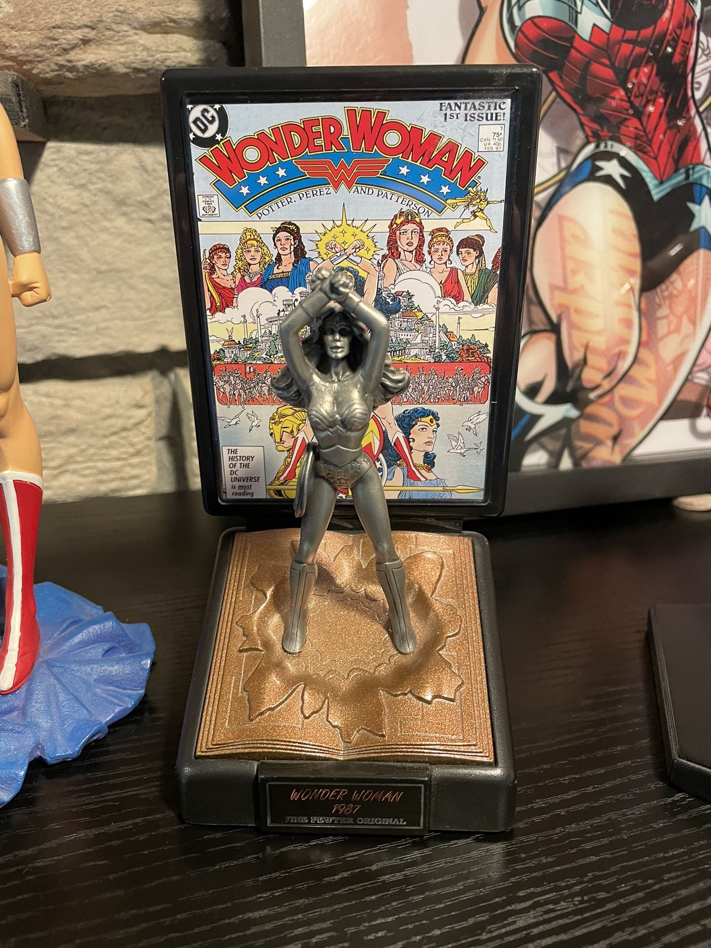 Wonder Woman Pewter Statue