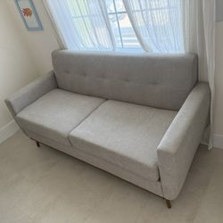 Small Gray Sofa/Loveseat