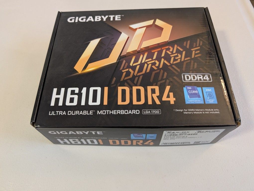 Gigabyte M-ITX Motherboard