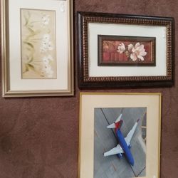 Framed Wall Art - Like New