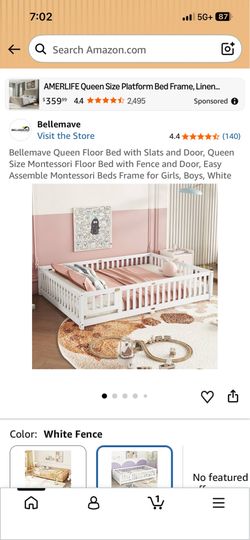 New in the box twin size bed frame
