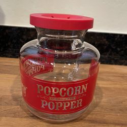 Microwave Glass Popcorn Popper