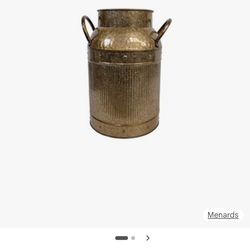 11” copper vase planter