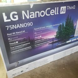 Tv LG 75", Nano90, Webos, 4k, 2020 Model, Excellent 