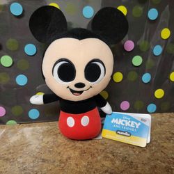 Mickey Mouse Funko Disney Plushie - Officially Licensed New with Tags 