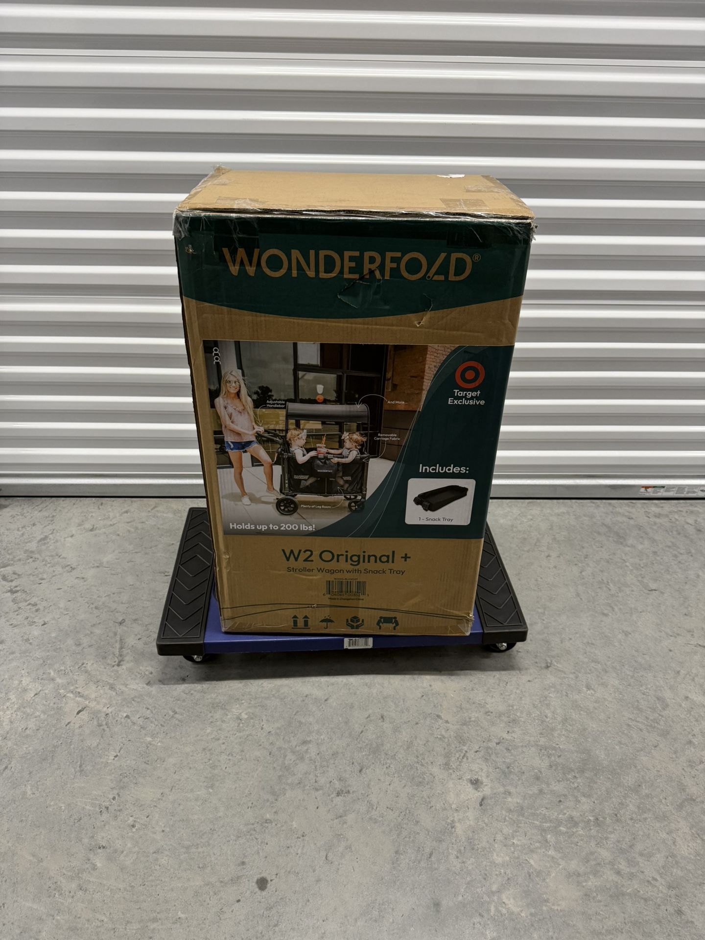 WONDERFOLD W2 Original Stroller with Snack Tray 