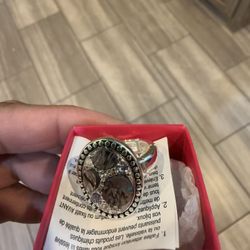 New! Authentic Abalone Stretch Ring