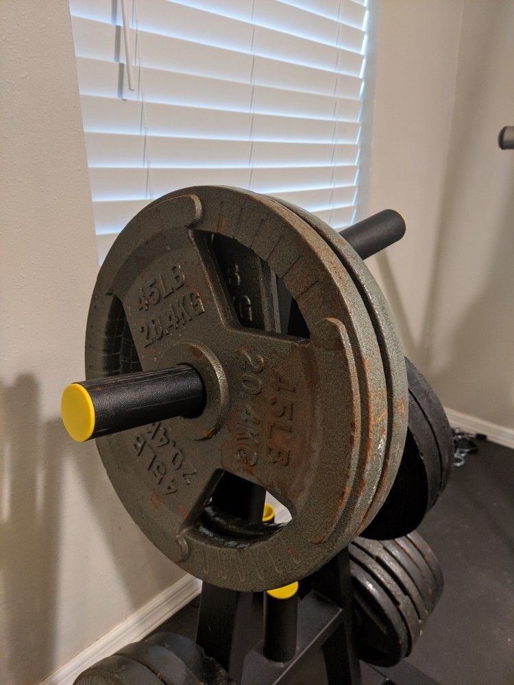 Assorted 2inch weight plates
