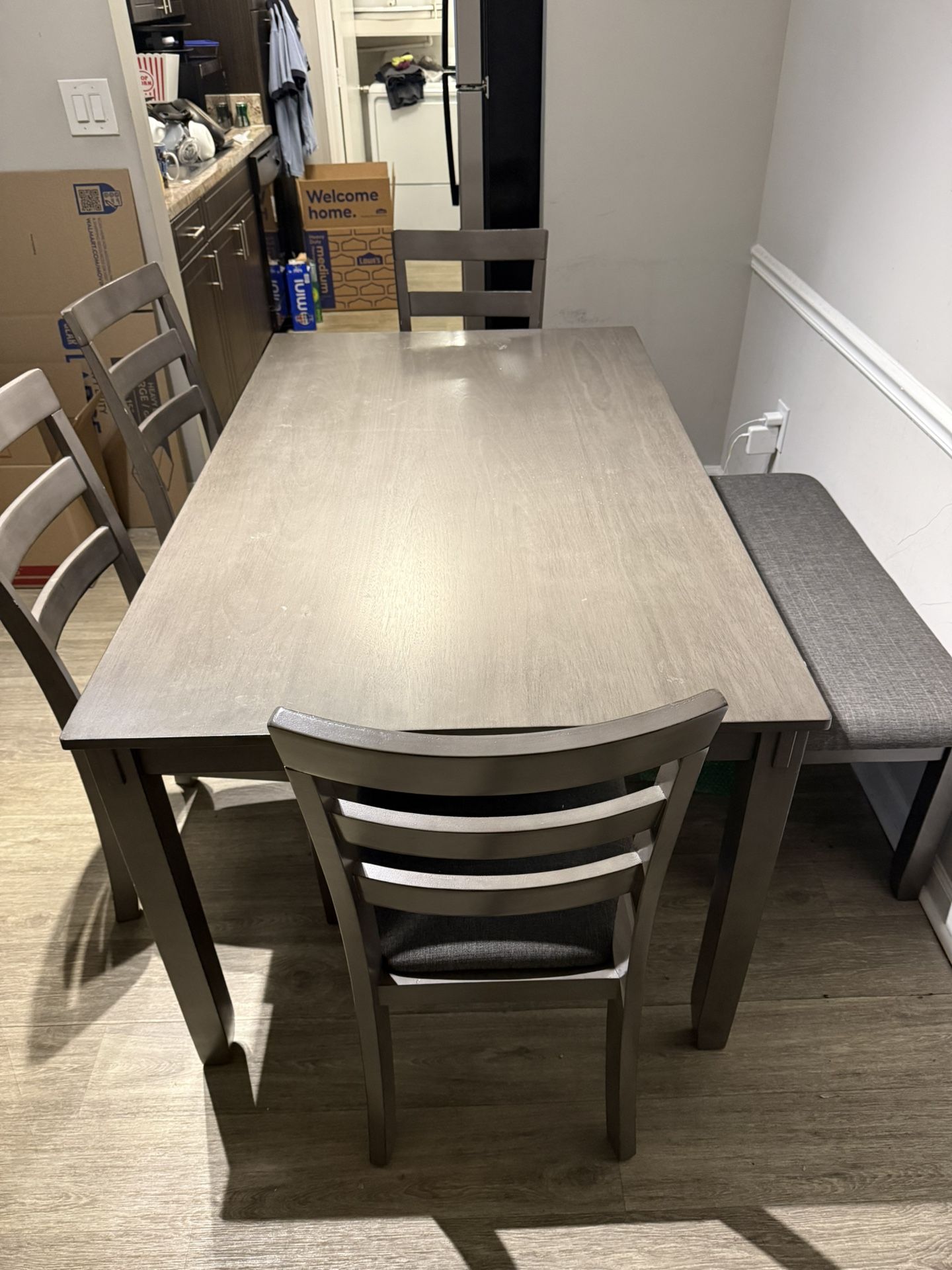 Gray Dining set