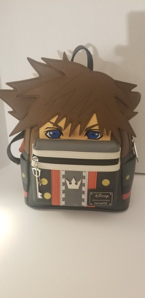 Loungefly Kingdom Hearts 3 Sora Cosplay Mini Backpack