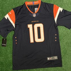 Bo Nix Denver Broncos Blue Jersey