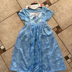 NWT Licensed Frozen Gown Dress Size 6