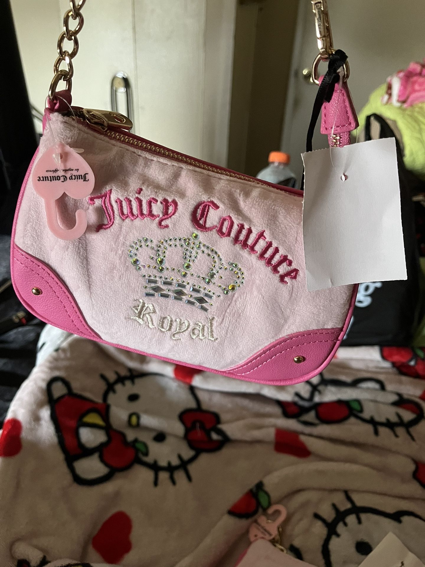Juicy Couture Royal Pink Wristlet