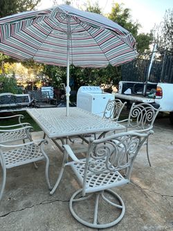 Patio set de 6 piesas