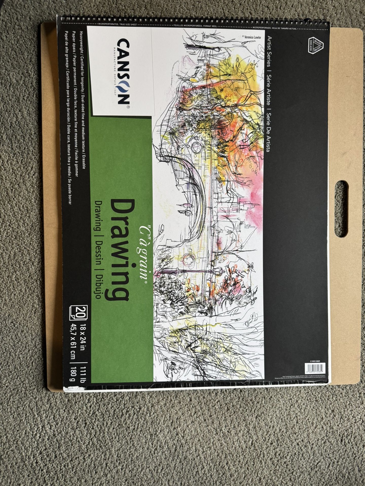 Large Art Portfolio 24x36 With all Other Items