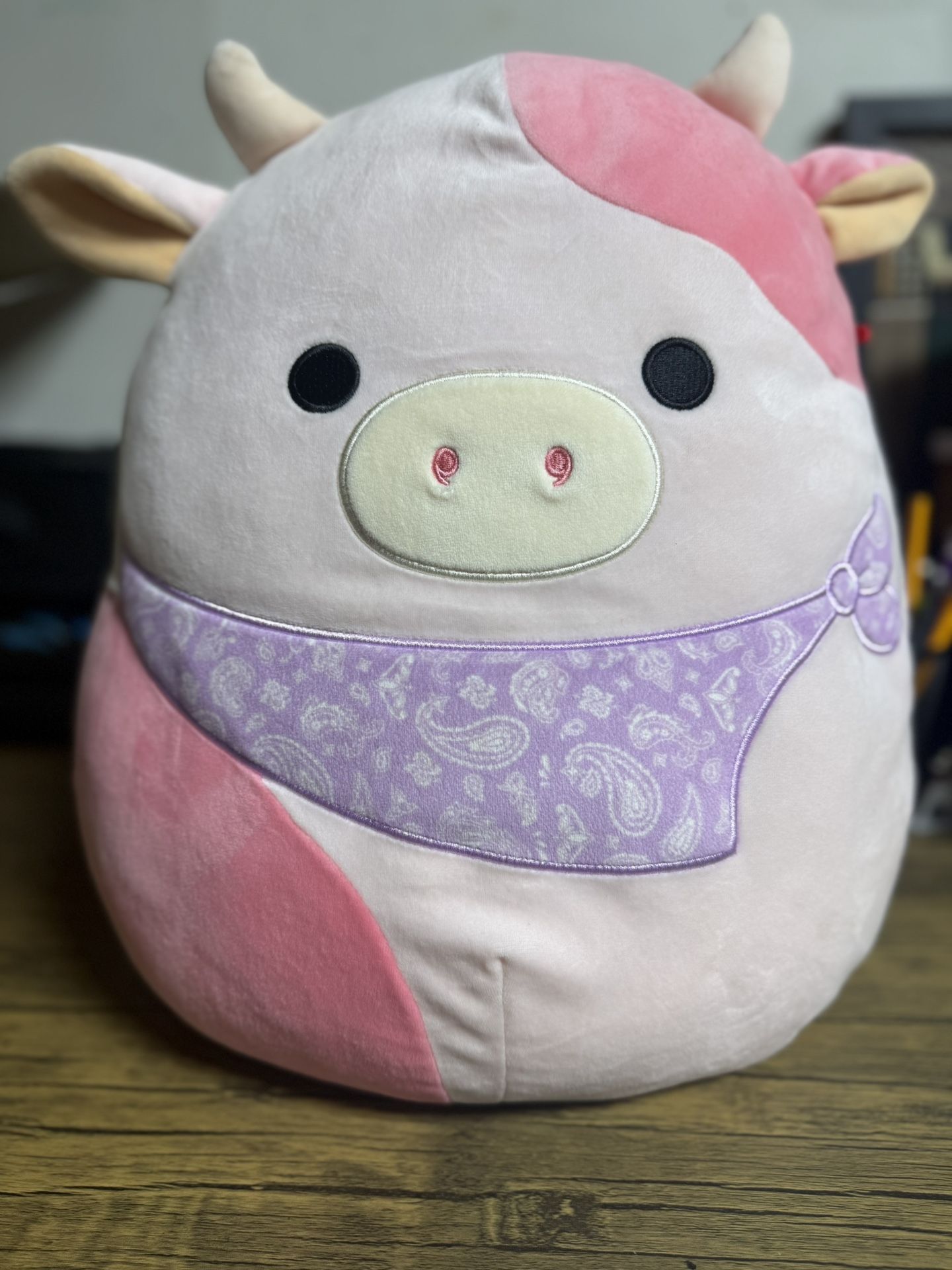 Squishmallows reshma The Pink Cow Plush