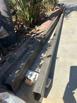 Rectangle Steel Tubing 4”x2”x24ft 14 gag two pieces
