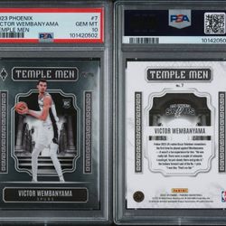 Victor Wembanyama Temple Men PSA10