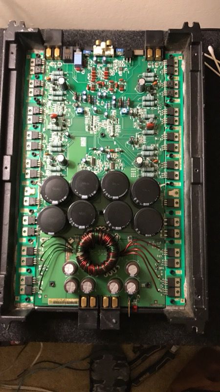 Repair amplifier High Voltage, prv stetsom taramps rockford Etc... and buy you amp. Damaged