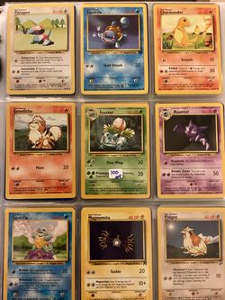 Vintage Pokémon Lot#5 (90 Cards) NM