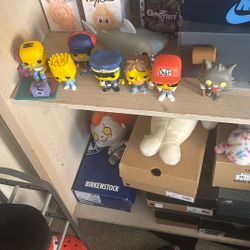 Simpsons And Jaws Funko Pops (no Box)