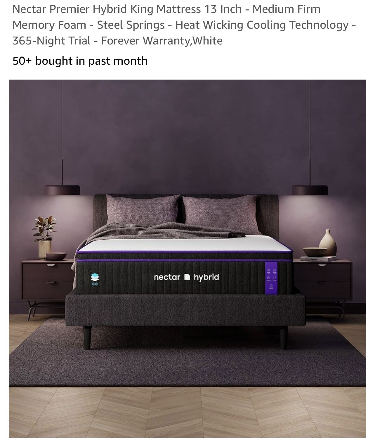 Nectar Premier Hybrid King Mattress