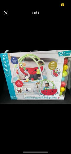 Brand New Watermelon Baby Activity Gym And Ball Pit