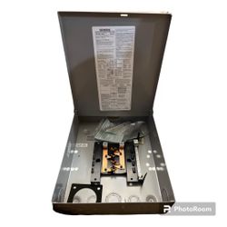 SIEMENS W0816ML1125CU 125 amp, 8 Space, 16 Circuit, Outdoor Center Load Cente, Gray