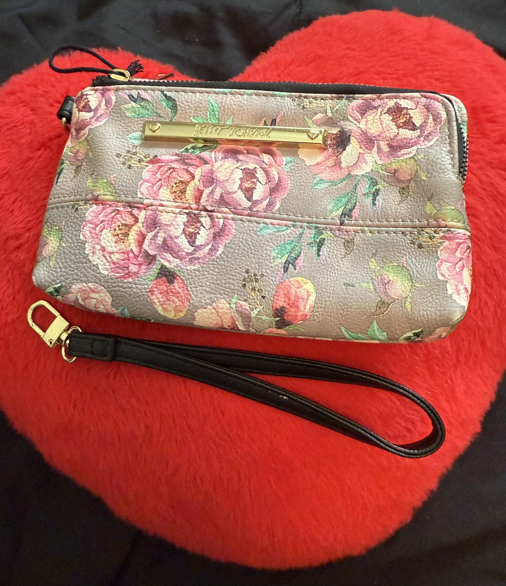 Floral Betsy Jonson Wristlet 