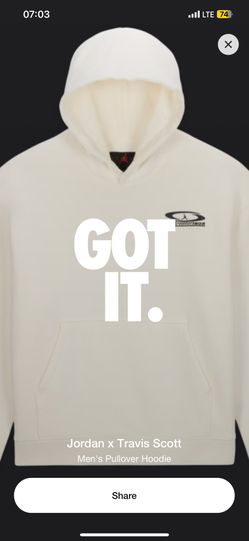 Jordan x Travis Scott Pullover Hoodie (Large)