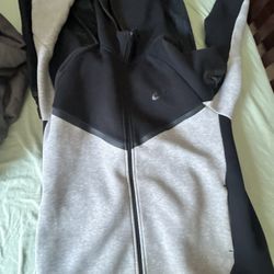 Grey Black Nike Tech