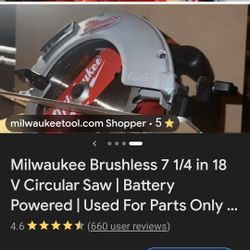 Milwaukee Circular Saw