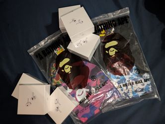 Bape Shirts And Airpods