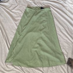 Light Green Skirt 