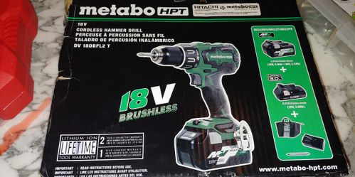 Drill metabo HPT 18V BRUSHLESS