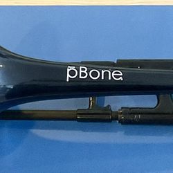  pBone Music pBone Plastic Student Trombone - Black w/ Fabric Carrying Bag