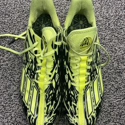 Yellow Adidas Cleats 