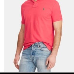 POLO RALPH LAUREN
Men's Classic-Fit Mesh Polo - SIZE- M