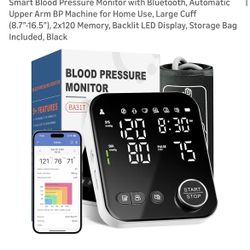 Brand New : Smart Blood Pressure Monitor with Bluetooth