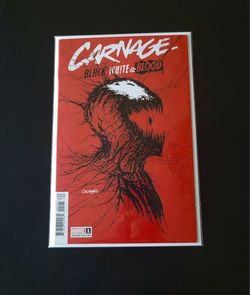 Carnage: Black, White & Blood #1